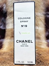 0028-Nước hoa-Chanel No19 Cologne spray 50ml