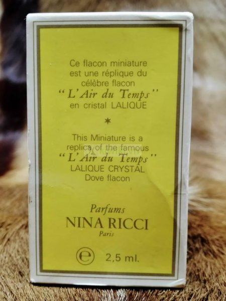 0180-Nước hoa-Nina Ricci L’air du temps Dove Flacon 2.5ml2