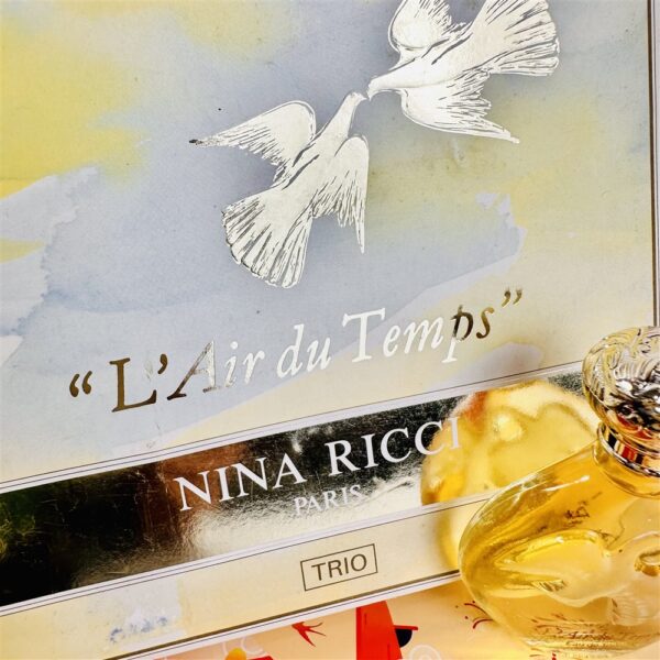 0125-NINA RICCI L’air du temps TRIO gift set-Nước hoa nữ+xà bông-Chưa sử dụng1