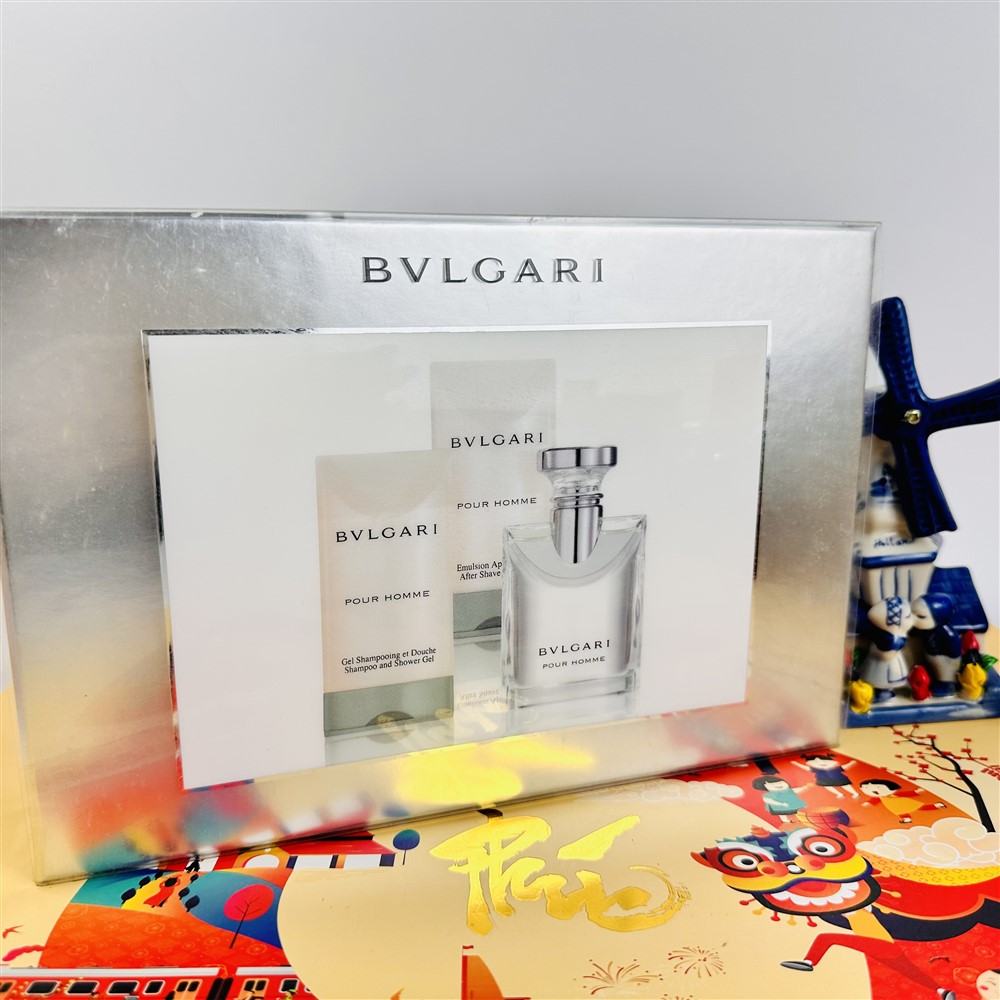 0093-BVLGARI Pour Homme Men's Gift set-Nước hoa nam-Chưa sử dụng - KIWIKI  BOUTIQUE