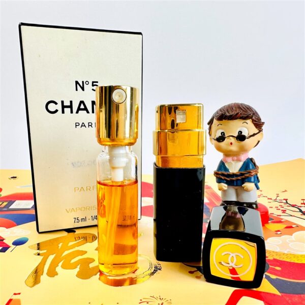 0055-CHANEL No 5 Parfum Vaporisateur 7.5ml-Nước hoa nữ-Đã sử dụng0