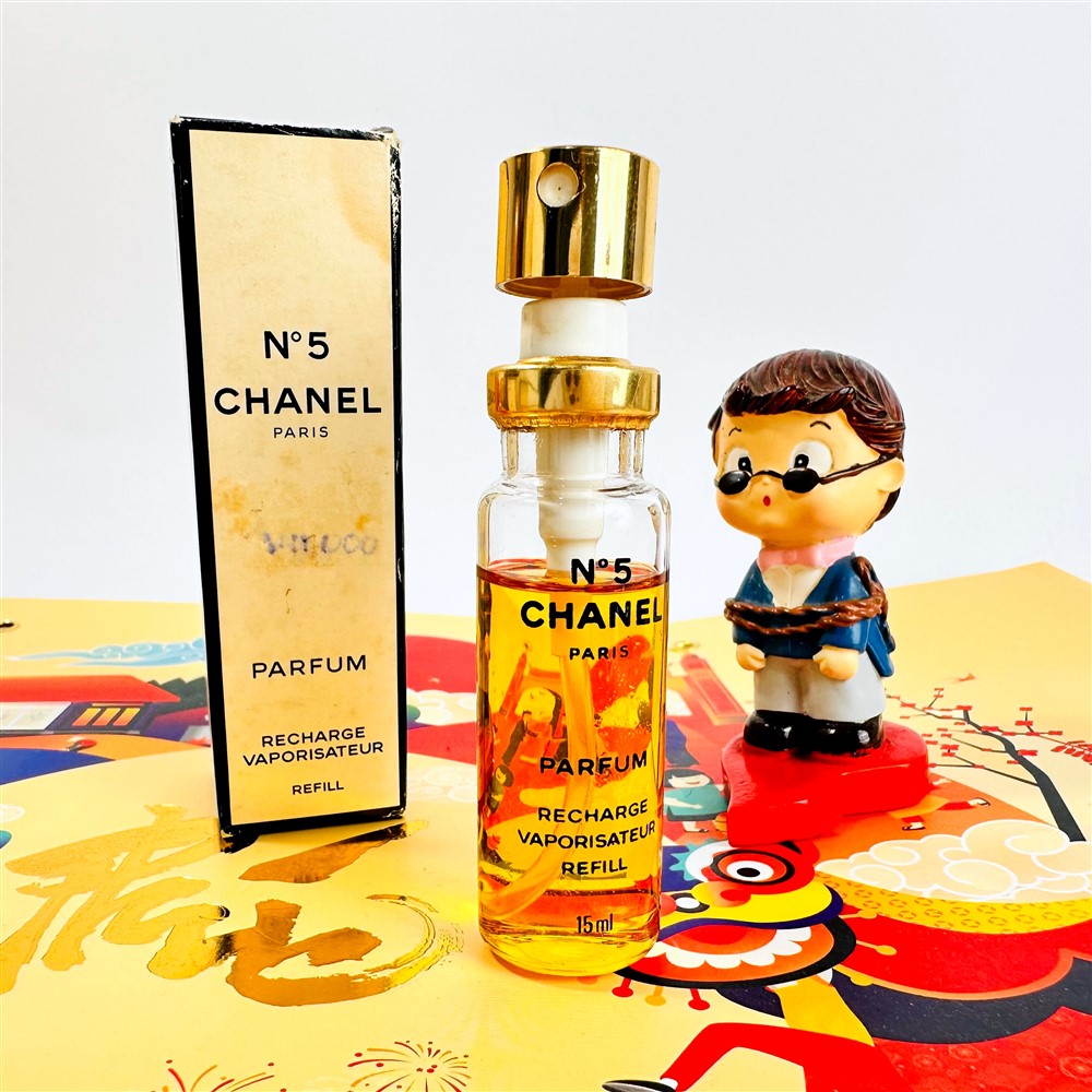 Rare  Vintage Chanel No 5 Eau De Toilette Refillable 100ml Spray  eBay