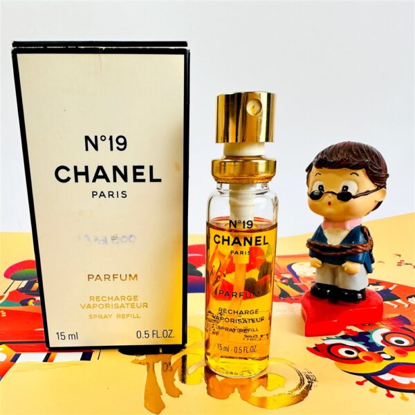0060-CHANEL No 19 Parfum Recharge Vaporisateur 15ml-Nước hoa nữ-Đã sử dụng0