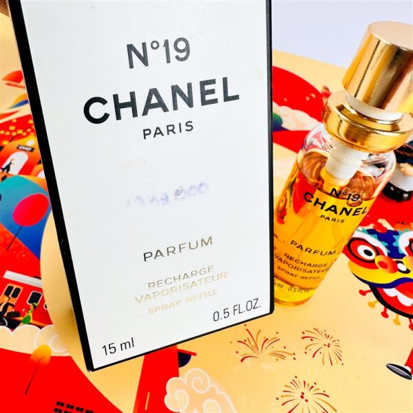 0060-CHANEL No 19 Parfum Recharge Vaporisateur 15ml-Nước hoa nữ-Đã sử dụng2