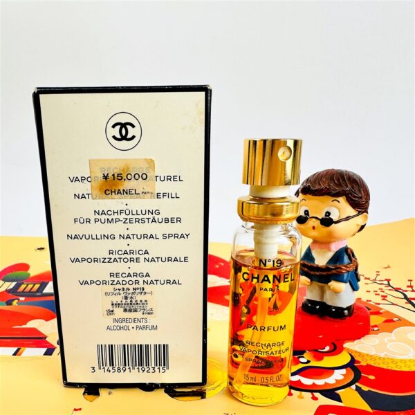 0060-CHANEL No 19 Parfum Recharge Vaporisateur 15ml-Nước hoa nữ-Đã sử dụng3