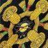 1001-Khăn lụa-HERMES Les Tambours pleated scarf1