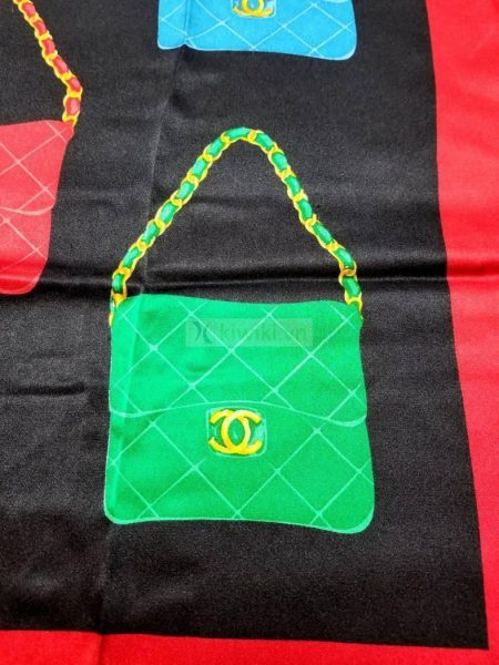 1005-Khăn lụa-CHANEL Handbags Logo scarf2