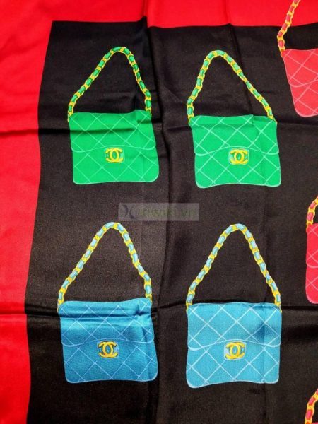 1005-Khăn lụa-CHANEL Handbags Logo scarf7