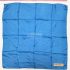 1006-Khăn-Yves Saint Laurent Blue scarf (~58cm x 58cm)0