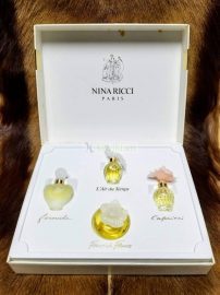 0474-Nước hoa-Nina Ricci perfumes travel set (3×2.5ml + 1x6ml)
