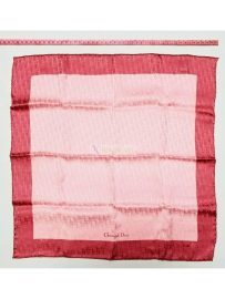 1009-Khăn-Dior pattern small square scarf (~47cm x 47cm)