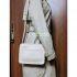 1478-Túi đeo chéo-COACH white leather crossbody bag1