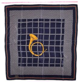 1015-Khăn lụa vuông-GUCCI Accessory Collection scarf (~80cm x 80cm)