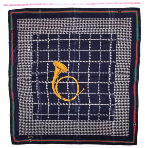 1015-Khăn lụa vuông-GUCCI Accessory Collection scarf (~80cm x 80cm)0