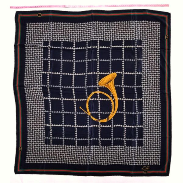 1015-Khăn lụa vuông-GUCCI Accessory Collection scarf (~80cm x 80cm)2