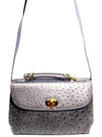 1329-Túi đeo chéo-OSTRICH leather crossbody bag