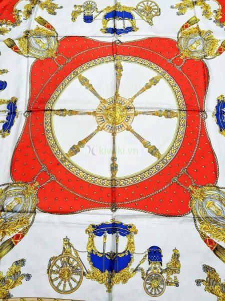 1017-Khăn-Celine Paris vintage scarf (~86cm x 86cm)3