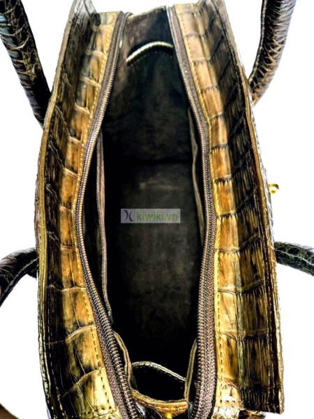 1301-Túi xách tay da cá sấu-CROCODILE skin birkin style handbag5
