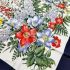 1020-Khăn lụa-CHRISTIAN DIOR floral vintage scarf1