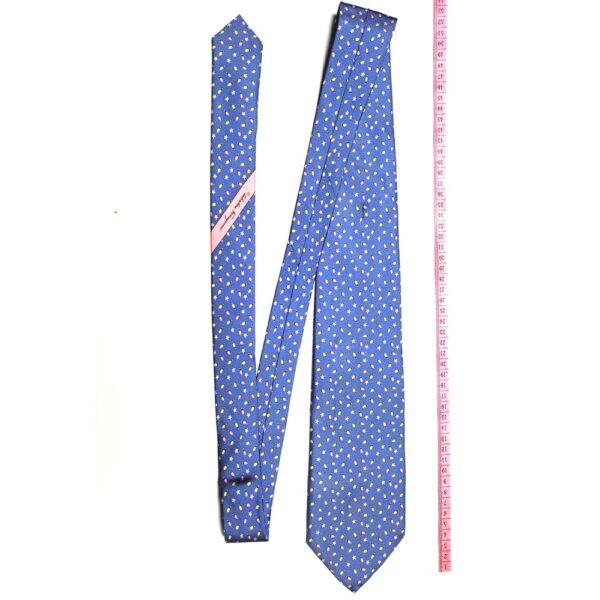 1151-Caravat/Cà vạt nam-Salvatore Ferragamo silk tie-Khá mới6