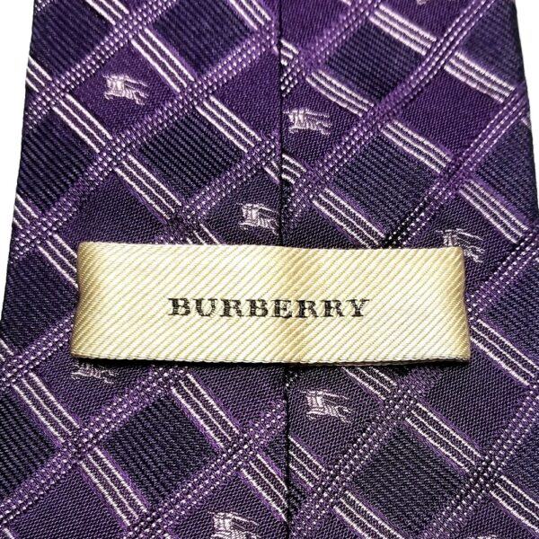 1168-Caravat/Cà vạt nam-Burberry Made in Italy Tie-Gần như mới4