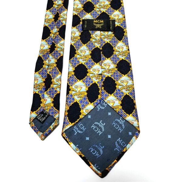 1170-Caravat/Cà vạt nam-MCM Made in Italy Tie-Gần như mới2