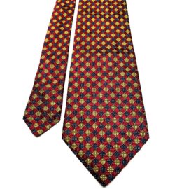 1177-Caravat/Cà vạt nam-Trussardi made in Italy silk tie-Gần như mới