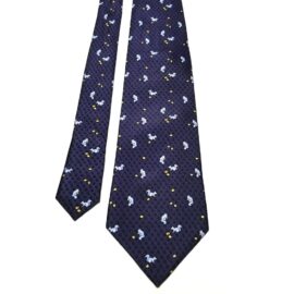 1192-Caravat/Cà vạt nam-Luigi Bottinelli silk Tie-Gần như mới