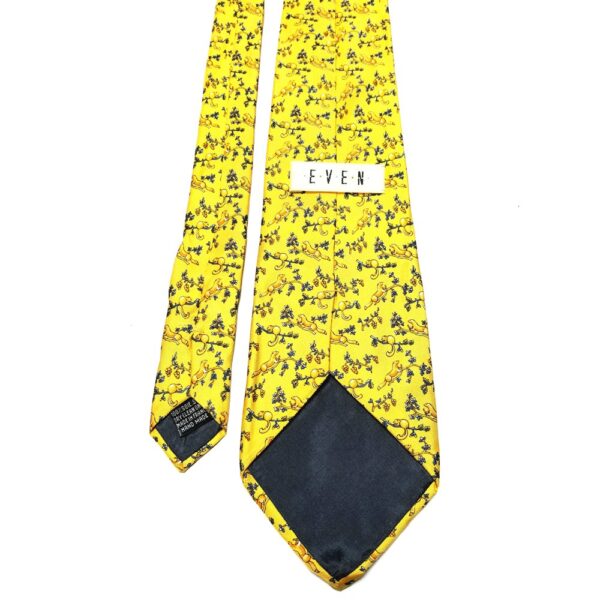 1196-Caravat/Cà vạt nam-Even made in France silk tie-Gần như mới3