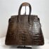 1301-Túi xách tay da cá sấu-CROCODILE skin birkin style handbag4