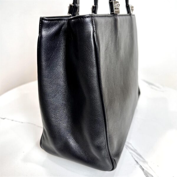 1340-Túi xách tay nữ-GIANNI VERSACE leather business handbag5