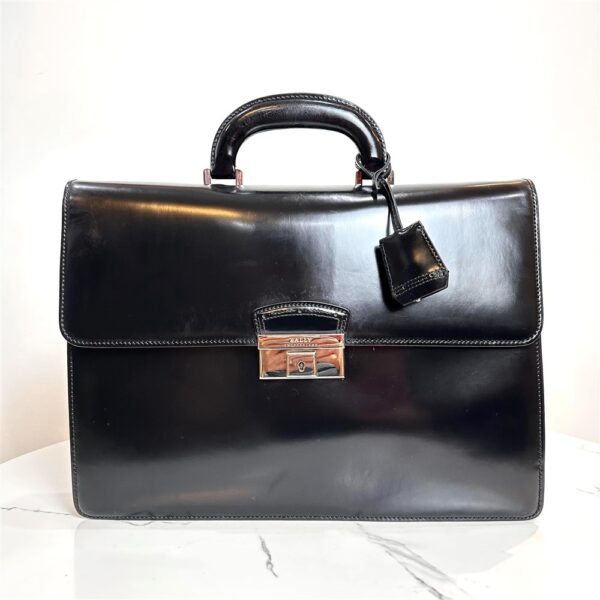1517-BALLY Men’s Briefcase (business bag)-Cặp nam-Đã sử dụng2