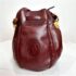 1386-Túi đeo vai-CARTIER Red Must de Cartier Leather bucket bag3
