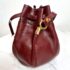 1386-Túi đeo vai-CARTIER Red Must de Cartier Leather bucket bag-Đã sử dụng6