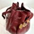 1386-Túi đeo vai-CARTIER Red Must de Cartier Leather bucket bag7