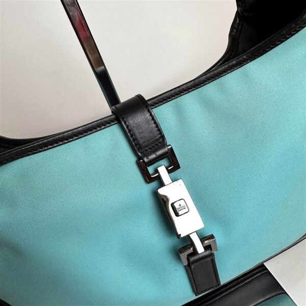 1491-Túi xách tay-GUCCI Jackie turquoise handbag14