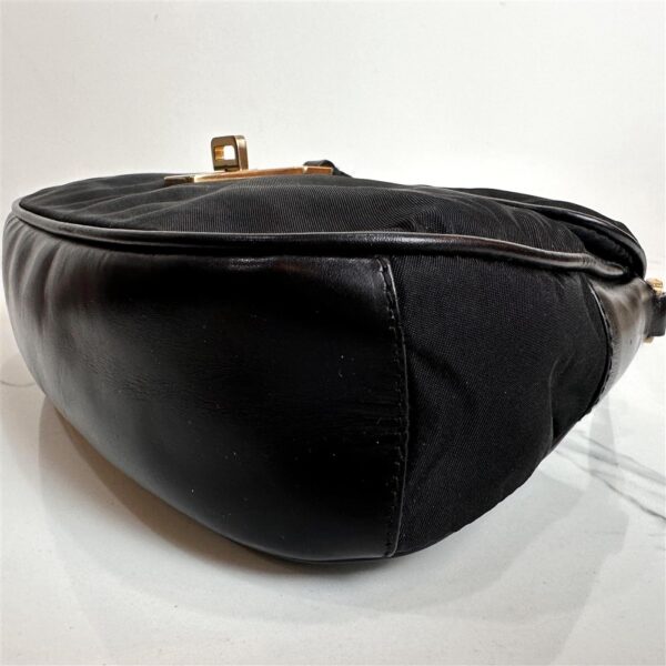 1345-Túi xách tay-PRADA TESSUTO nylon & leather baguette bag10