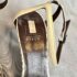 1221-Size 37.5-GRECO Madame Aoyama python leather sandals-Sandal nữ-Đã sử dụng6
