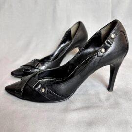 1232-Size 35.5-PINKY & DIANNE black heels-Giầy cao gót nữ-Đã sử dụng