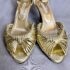 1234-Size 35.5-36-STRAWBERRY FIELDS gold metallic sandals-Sandal nữ-Đã sử dụng4