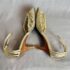 1234-Size 35.5-36-STRAWBERRY FIELDS gold metallic sandals-Sandal nữ-Đã sử dụng8