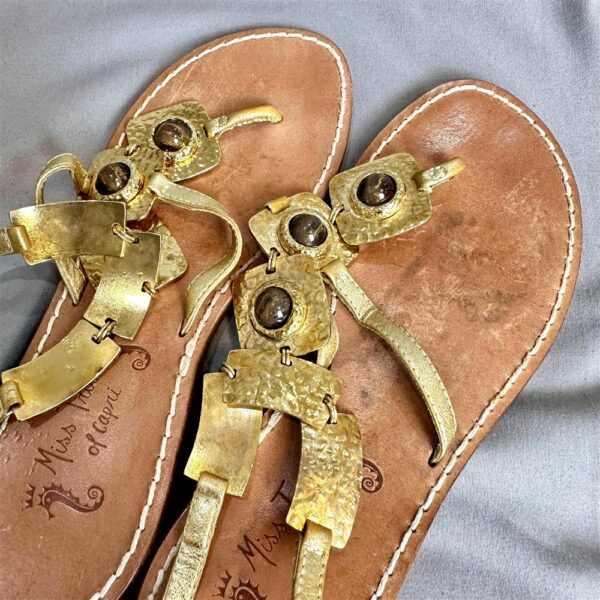 1239-Size 36-Miss Trish of Capri summer sandals-Sandal nữ-Đã sử dụng8