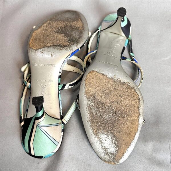 1231-Size 37-EMILIO PUCCI Firenze sandals-Sandal nữ-Đã sử dụng11