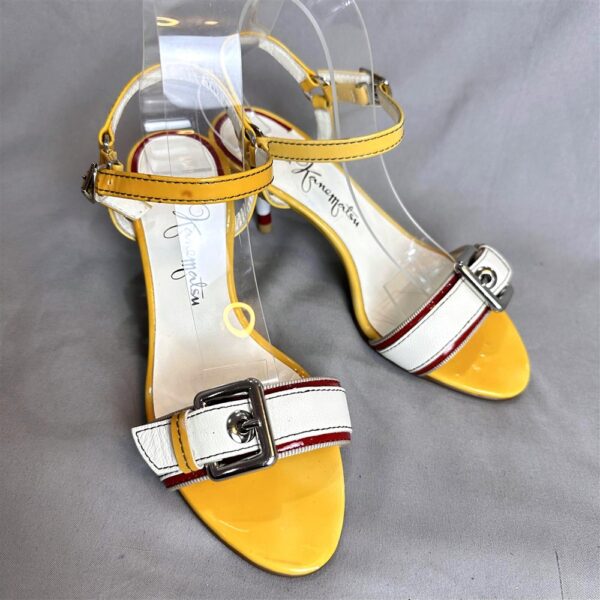1222-Size 35-GINZA KANEMATSU strap sandals-Sandal nữ-Khá mới0