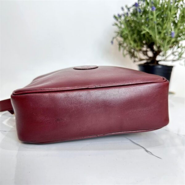 1388-Túi đeo chéo-CARTIER Bordeaux Leather Must de Cartier crossbody bag8