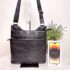 1430-Túi đeo chéo-KITAMURA black leather crossbody bag2