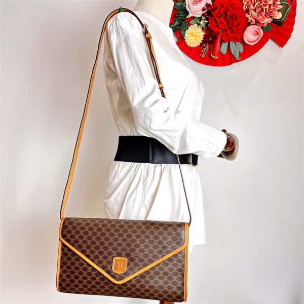 1379-Túi đeo chéo/Clutch-CELINE Macadam messenger bag/Clutch2