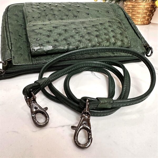 1330-Túi đeo chéo da đà điểu-Ostrich leather crossbody bag7