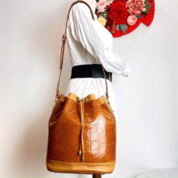 1321-Túi đeo vai-AL & PHIL Paris leather bucket bag1