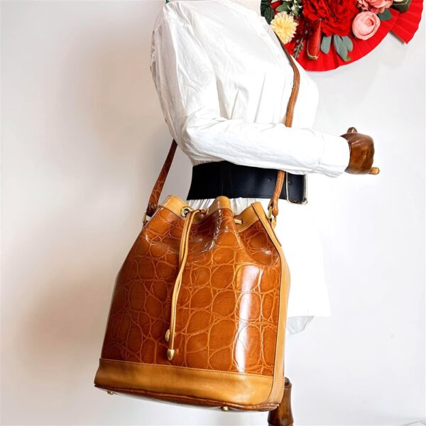 1321-Túi đeo vai-AL & PHIL Paris leather bucket bag2